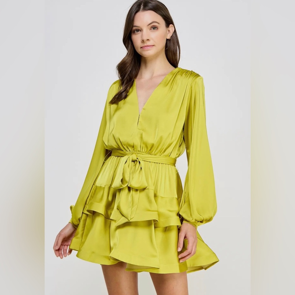 Satin Mini Dress
